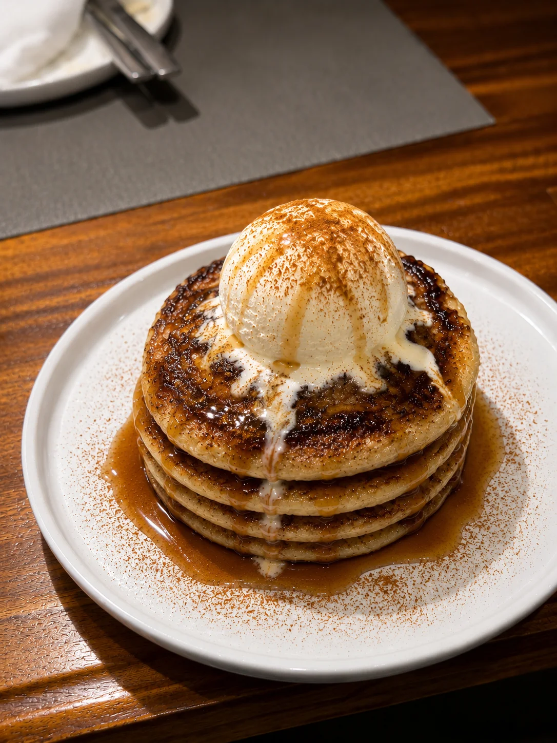 Cinnamon pancakes
